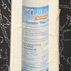 IcePure RWF2000A Water Filter for Kenmore And Whirlpool Pack Of 2