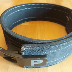 Leather Lever Belt Powerlifting Weightlifting 