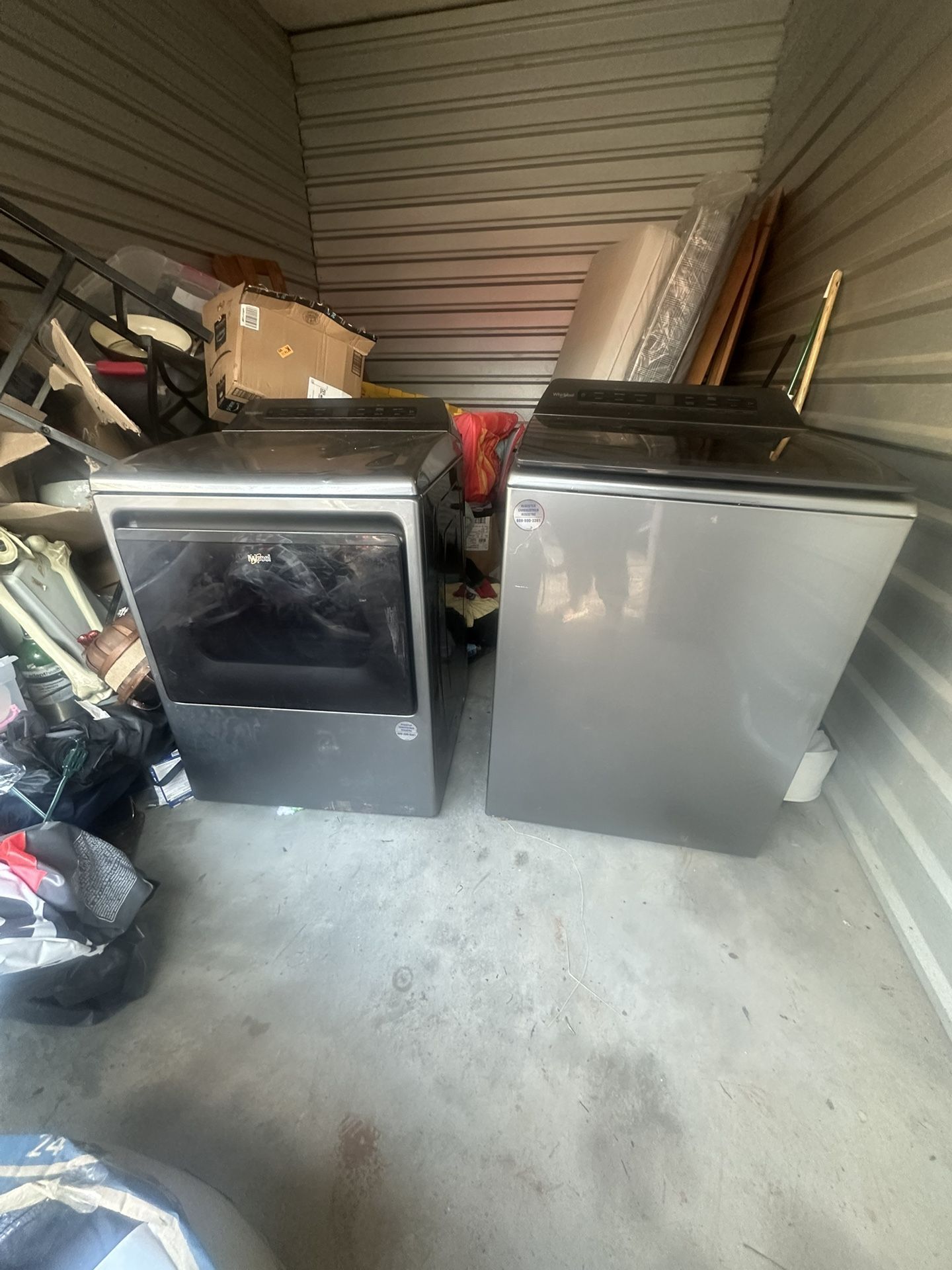 Whirlpool Washer and Dryer set (As Is)