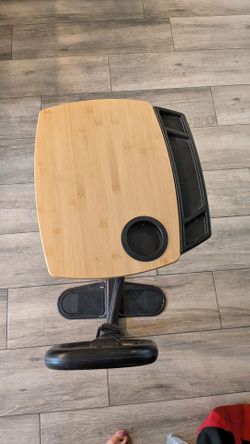 Swivel side table, Hand assist