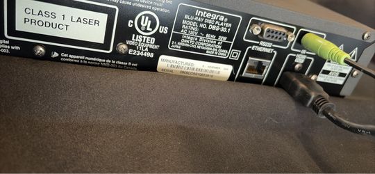Integra DBS-30.1 Blu-Ray Disc Player