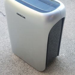 Oreck Air Response Air Purifier, HEPA and Carbon Filtration For Home, Quiet, Large, Silver, WK16002

