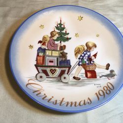 Schmid Hummel Parade Into Toyland 1980 Christmas Plate
