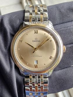 Omega Deville two tone