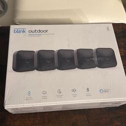 Blink outdoor / indoor camera 5 pack. Brand new in sealed box.