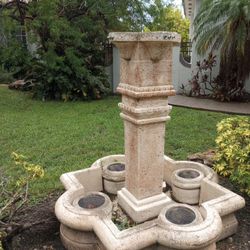 Front Yard Water Fountain 