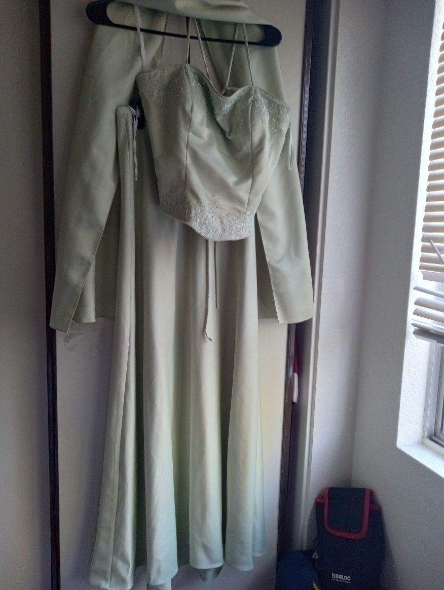 Fancy Skirt Top And Lace