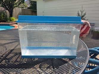 Aquarium with cover
