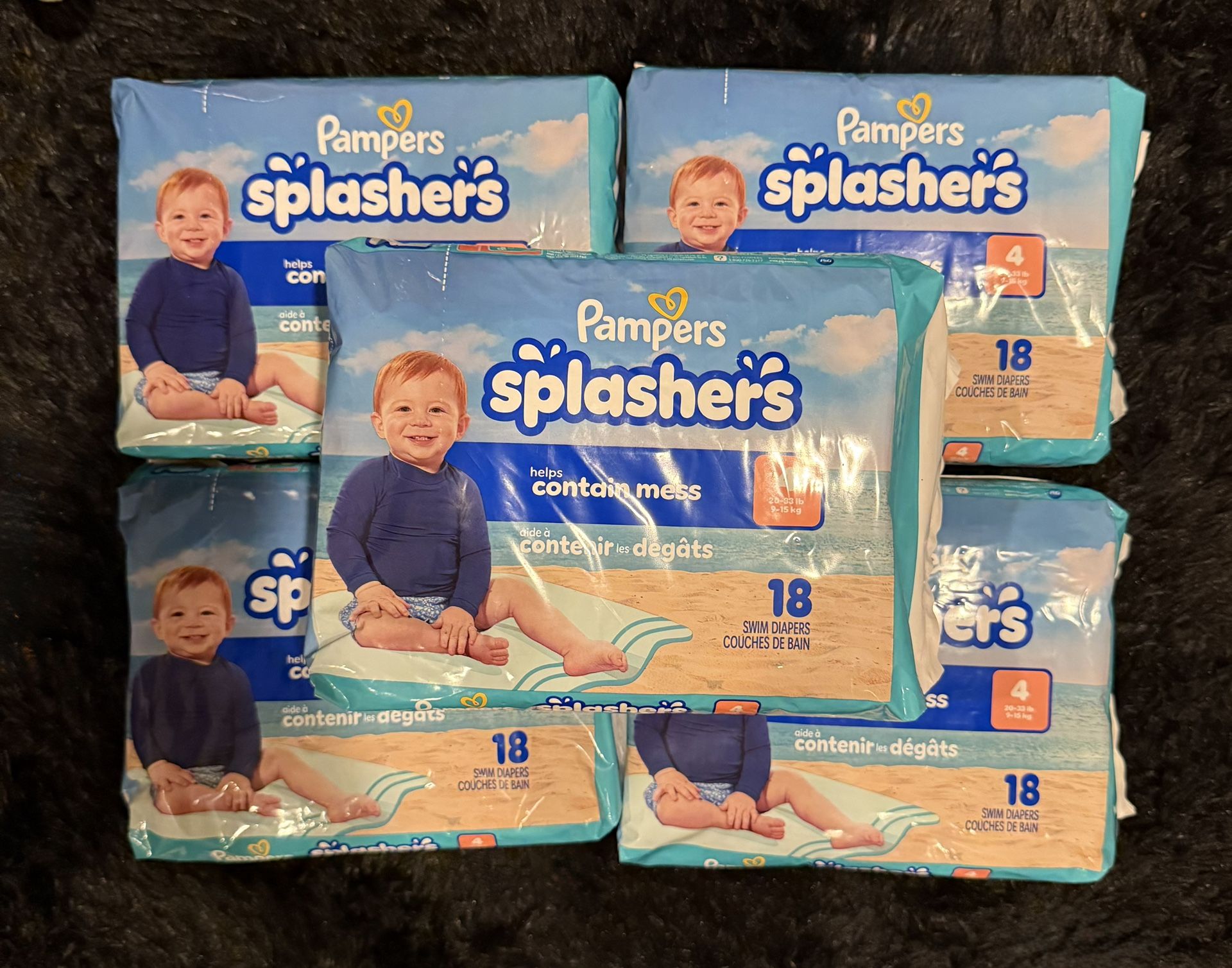 Pampers Splashers 5 PACK SIZE 4
