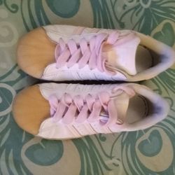 Adidas Superstar Size Pink/White  (1.5)
