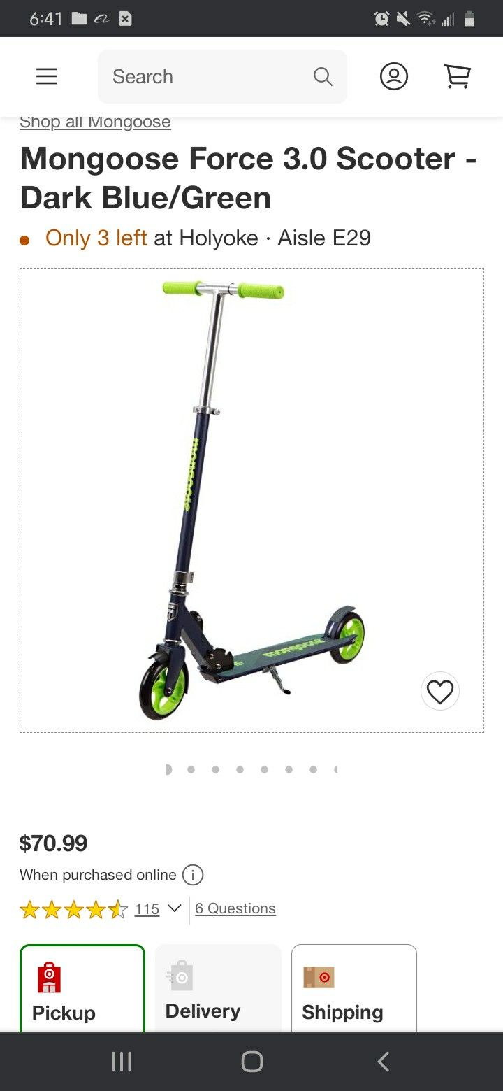 Brand New With Box Adult / Teen Scooter / Mongoose