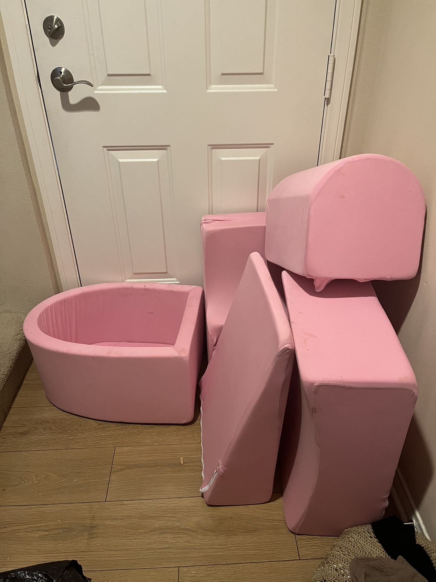 Foam Climbing Blocks Pink