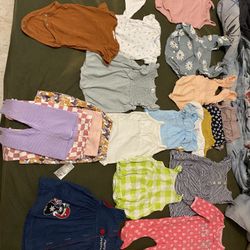 3-6 Months Baby Girl Clothes 