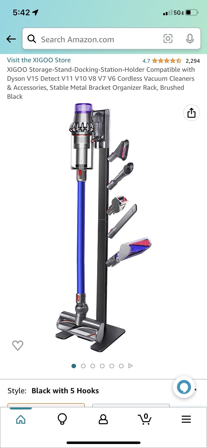 Dyson Metal Stand