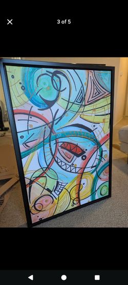 Abstract Triptych Paintings - Giclee Limited Print - Wall Art