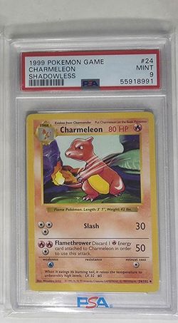 Pokemon Charmeleon PSA 9