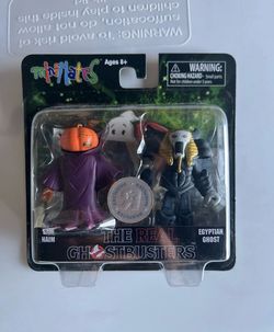 Minimates The Real Ghostbusters Sam Haim & Egyptian Ghost Action Figures
