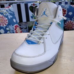 (Size-9) Like New, Men's Nike Jordan Air Incline 705796-106 White Basketball Shoes Sneakers 