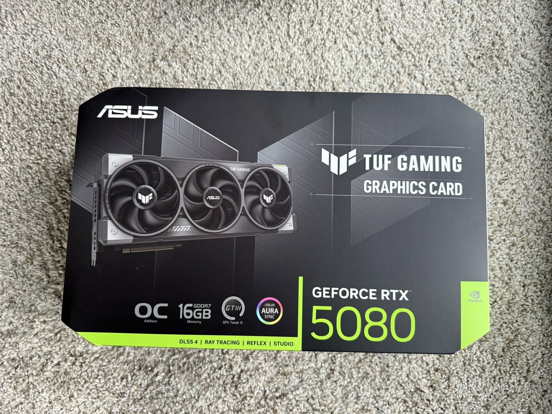 ASUS TUF Gaming RTX 5080 OC Edition