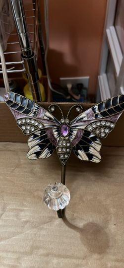 Metal Butterfly hook wall hanger