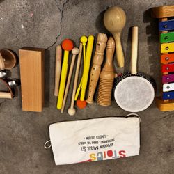 Stoie's International Wooden Music Set, Percussion Kids Musical  Instruments, Montessori Unique Play Toddler Musical Instruments for Kids  Ages 3, 5, 9