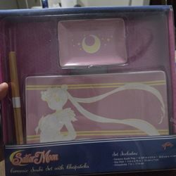Sailor Moon Sushi Set With Chopsticks 