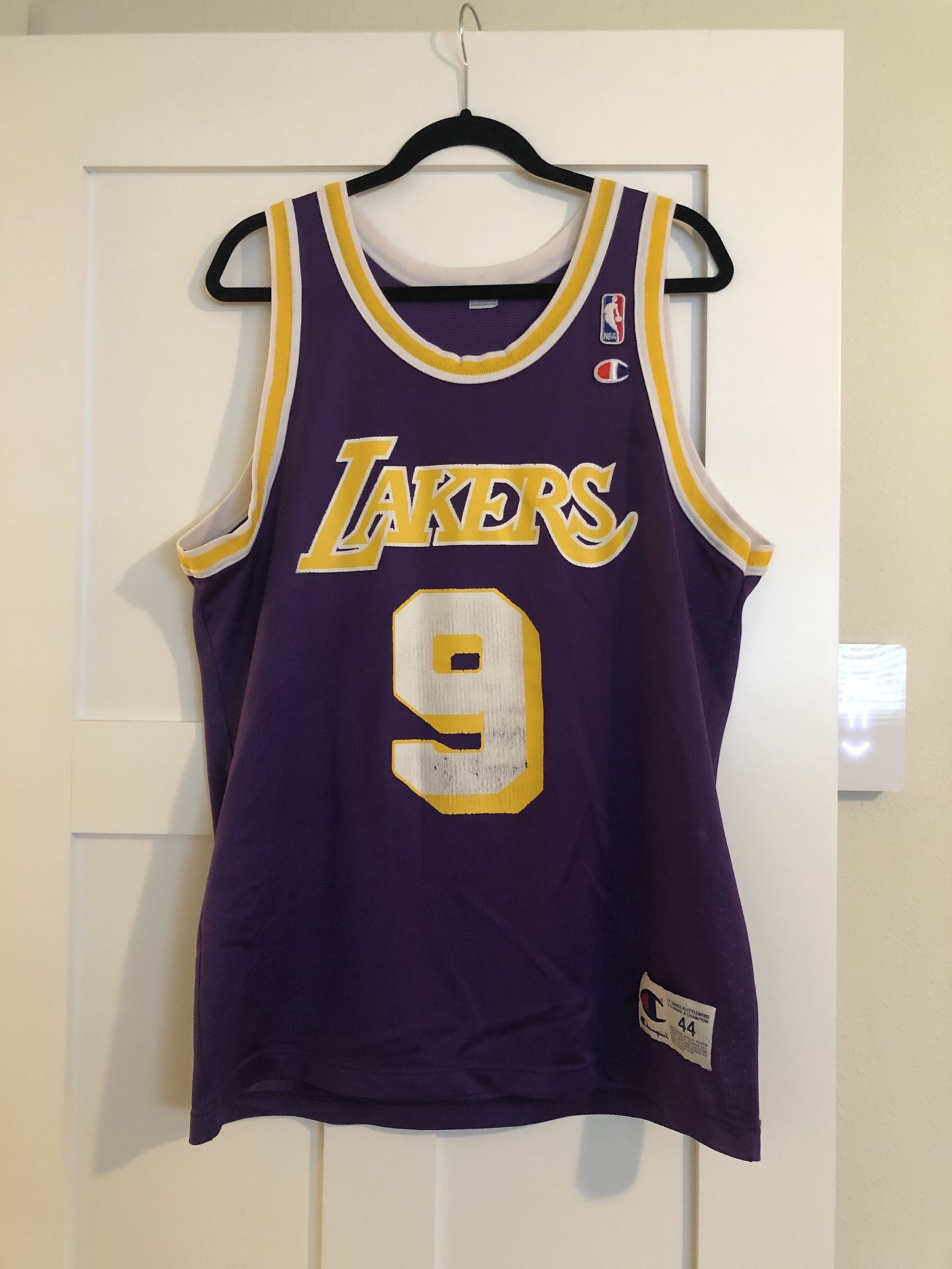 Lakers Nick Van Exel Jersey