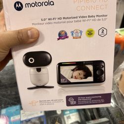 Motorola 5.0" Wi-Fi HD Motorized Video Baby Monitor- PIP1610 HD CONNECT