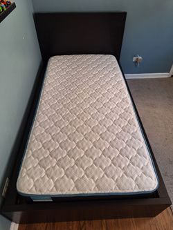IKEA Twin Bed frame + mattress