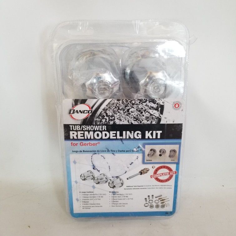 DANCO Bathtub and Shower 3Handle Remodel/Rebuild Trim Kit for Gerber