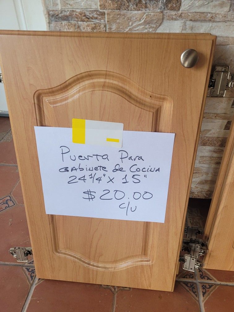 Puerta Para Gabinete De Cocina