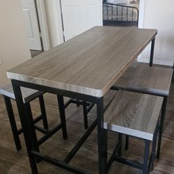 Tall Table With Chairs 