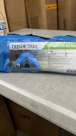 Cedar Trail 2-Person Dome Tent – New / Never Used