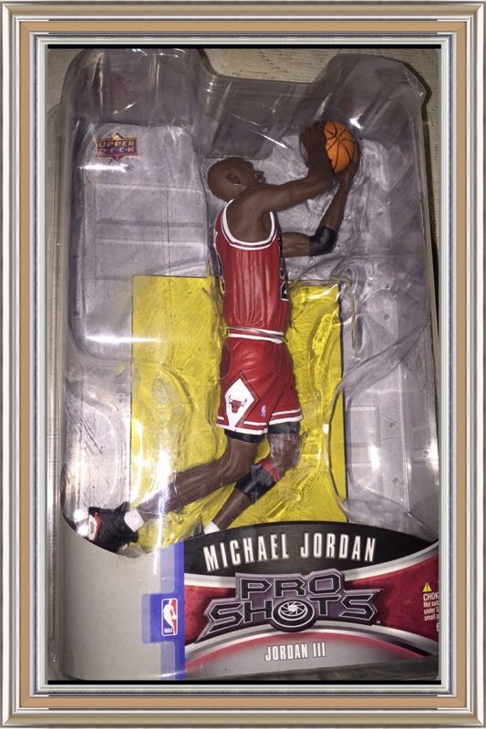 Collectible Michael Jordan never opened