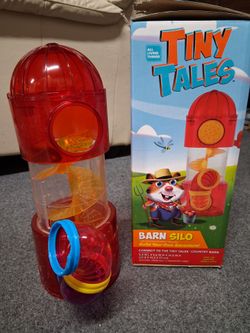 Tiny Tales Barn Silo Hampster cage attachment