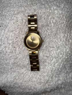 Yellow Gold Movado Bold Stainless Steele 