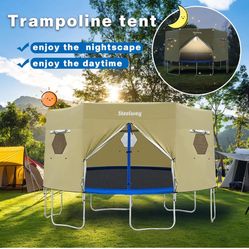 Trampoline Tent 14FT - Weatherproof Cover for Round Trampoline