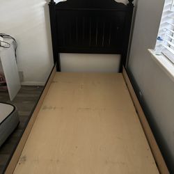 Black Twin Bed Frame For Sale 