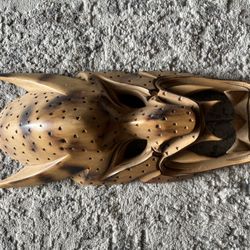 Wooden Masks (4 Total)