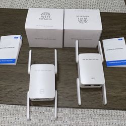 Wi-Fi Range Extender, Wi-Fi Repeater (Set Of 2) 