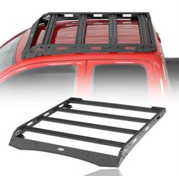 Aluminum Roof Rack Cargo Rack For 2005-2023 Toyota Tacoma Access Cab - Hooke Road   SKU: HE.4035-S