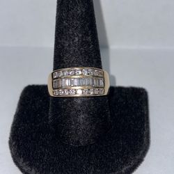 14K YELOW GOLD RING SIZE 10.5