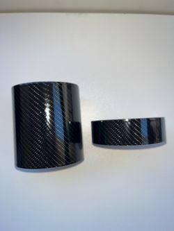 carbon fiber protective film and detailing wrap tape for car doors – black carbon fiber detailing adhesive (10 cm*)Aprox