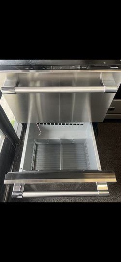 24 Inch Under Counter | Double Drawer Refrigerator | Freezer