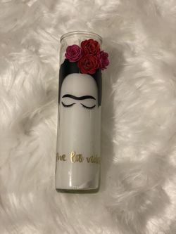 Frida Kahlo candle