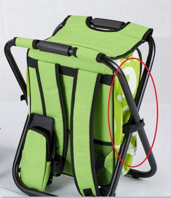 Portable Cooler-Backpack-Chair