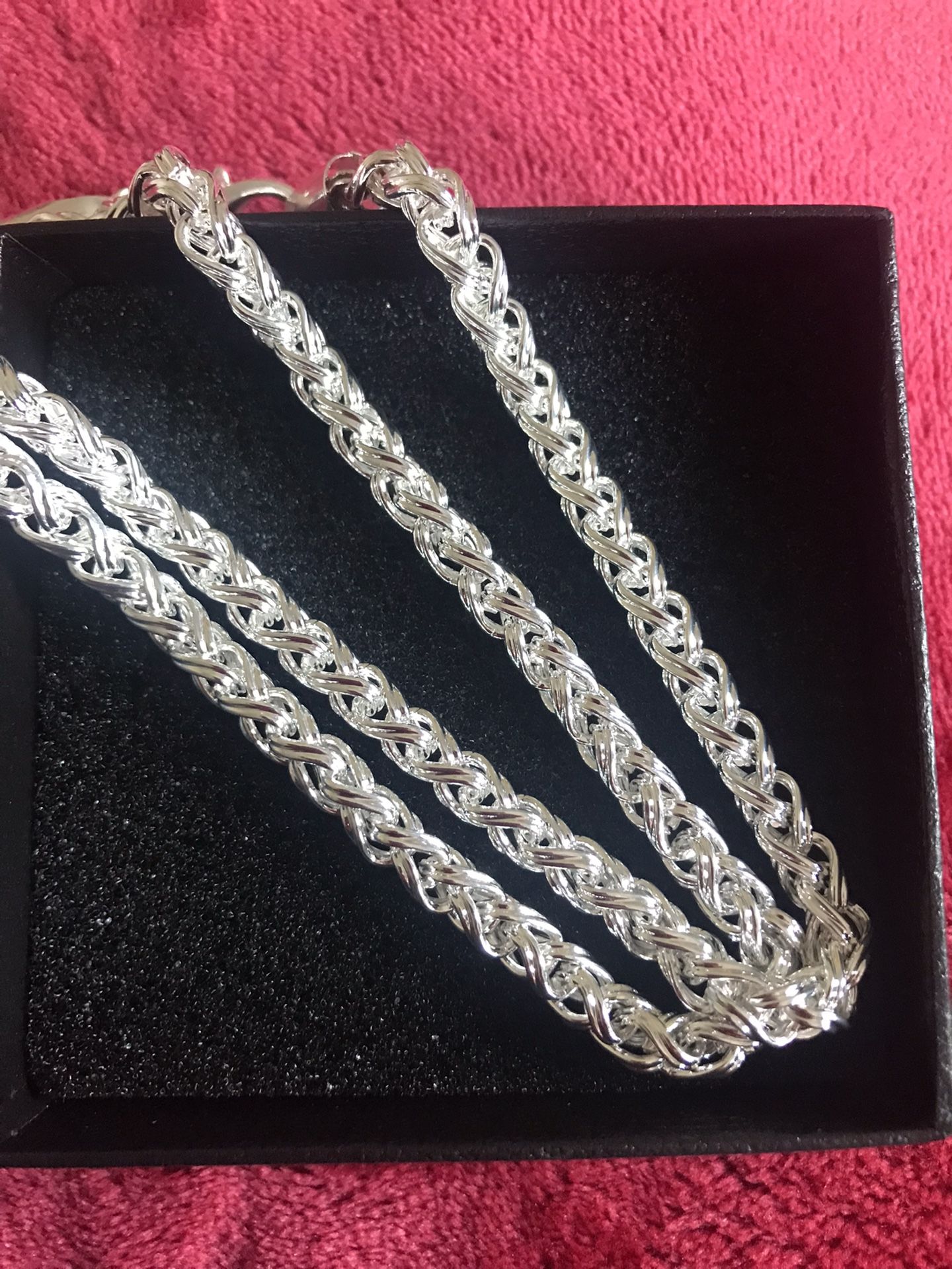 20” Sterling Silver Necklace 