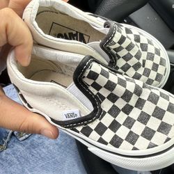 Kids Checkered Vans