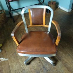 Shaw-Walker Office Chair Circa-1940s