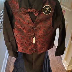 Burgundy 4 Piece Set 